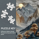 Ethereal Mountains Jigsaw Puzzle 1000 Pieces