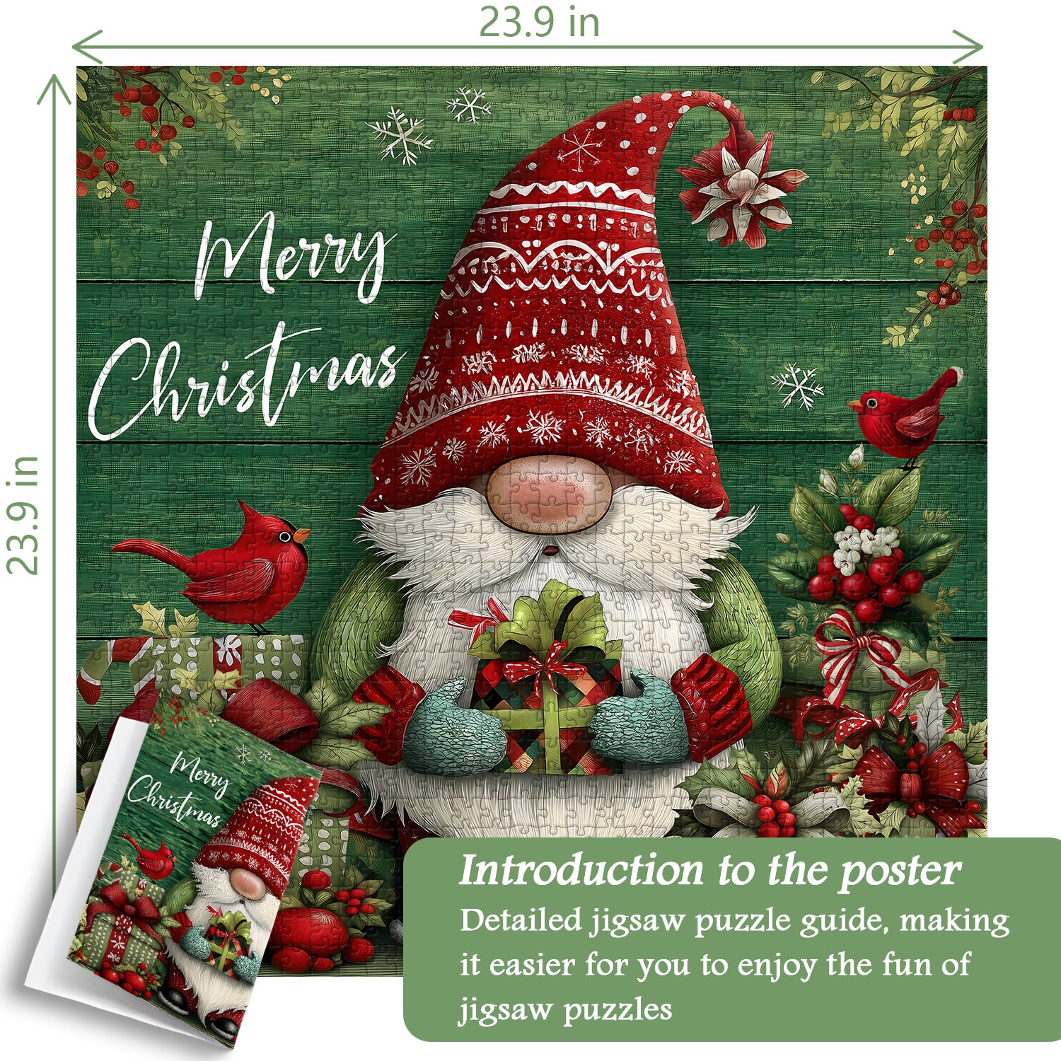 Christmas Gnome Puzzle 1000 pièces 1000 pièces