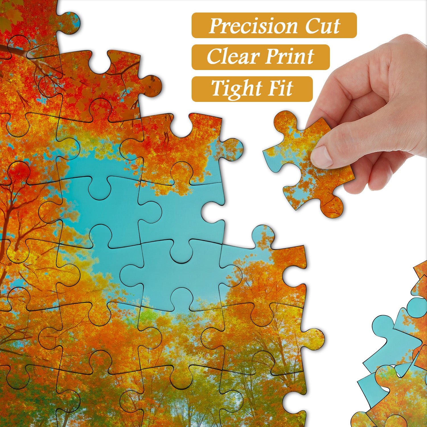 Pun puzzle 1000 pezzi di heartleaf autunno