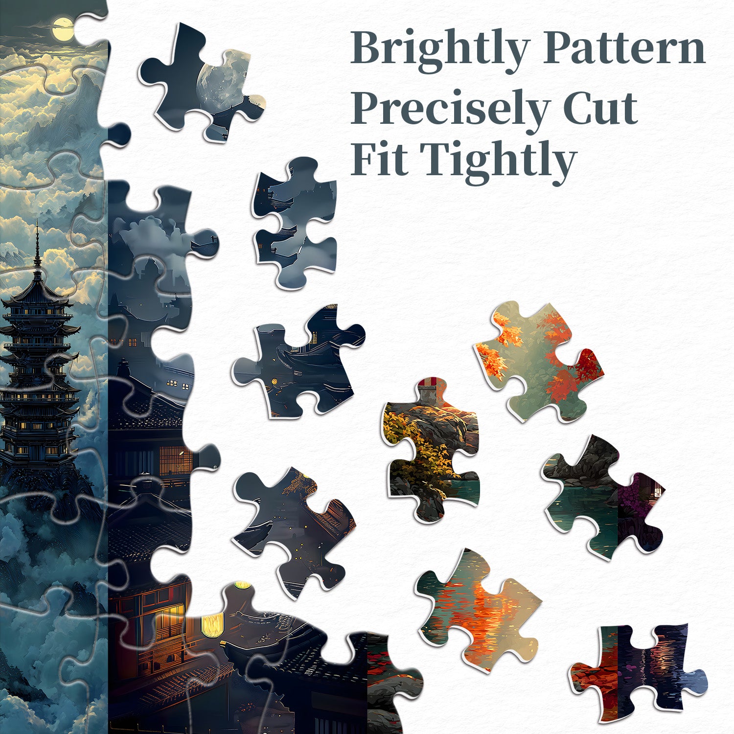 Puzzle Paysage éternel 1000 pièces