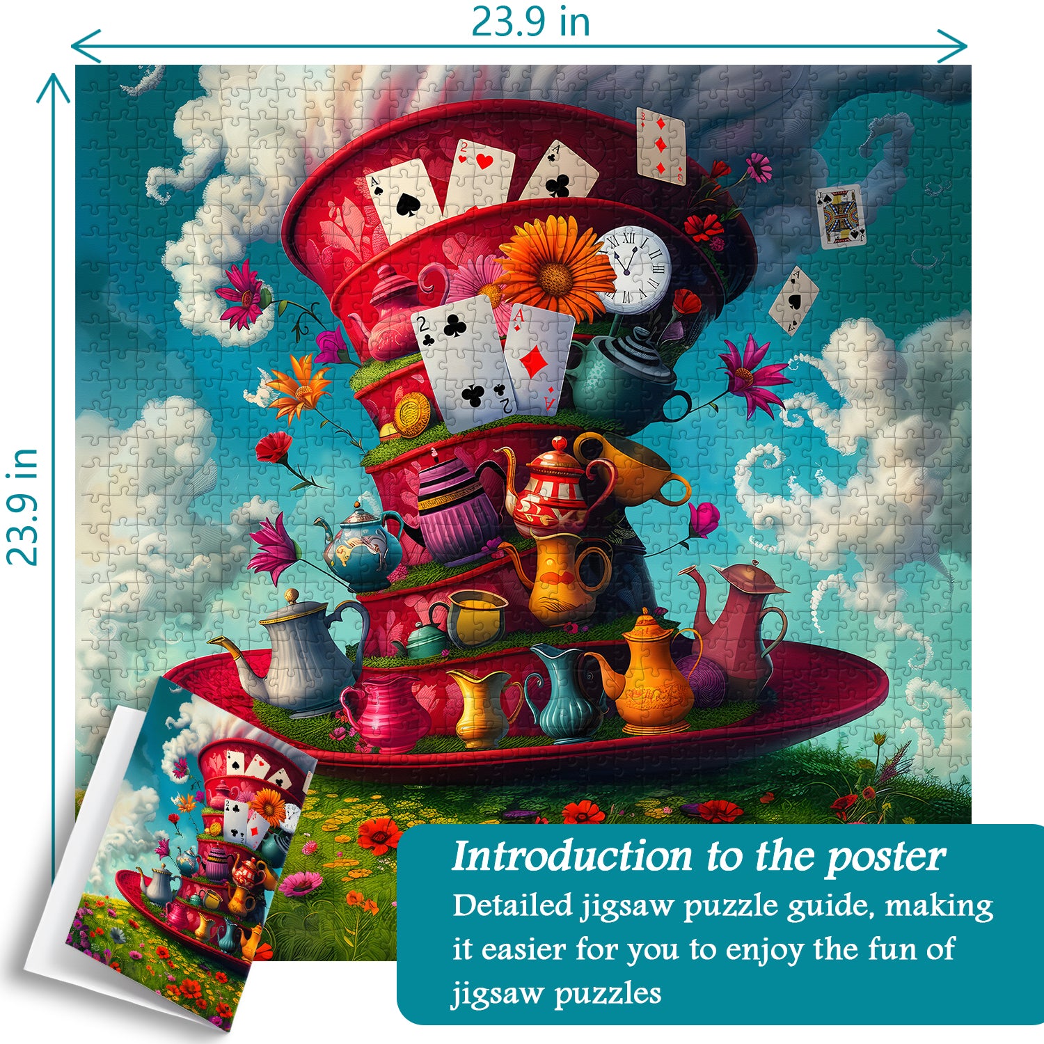 Magic Card Hat Jigsaw Puzzle 1000 Pieces