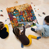 Puzzle città colorate puzzle 1000 pezzi