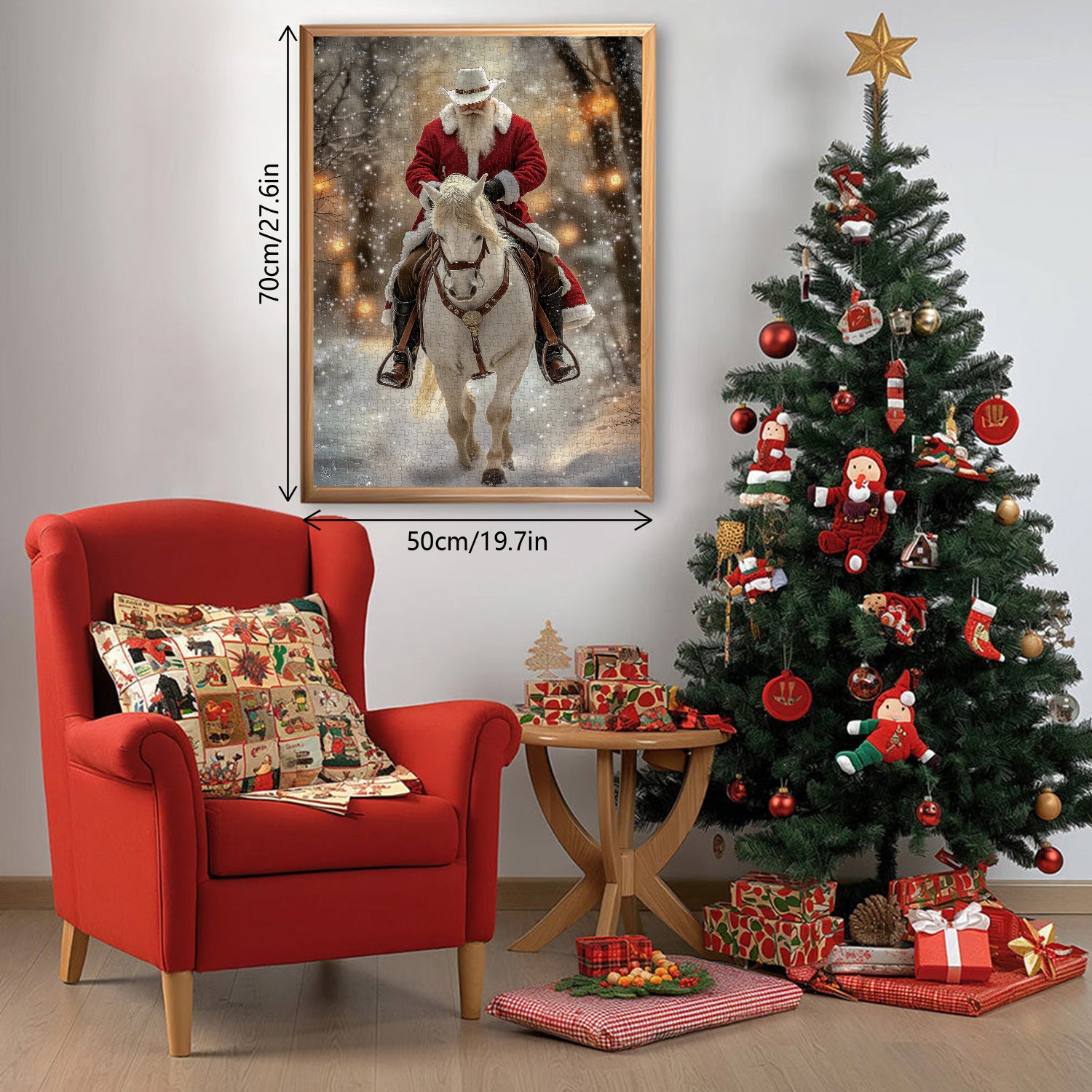 Santa Gallop Jigsaw Puzzle 1000 piezas