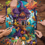 Halween Treehouse House puzzle puzzle 1000 pezzi