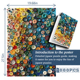 Button Treasure Puzzle Puzzle 1000 pièces