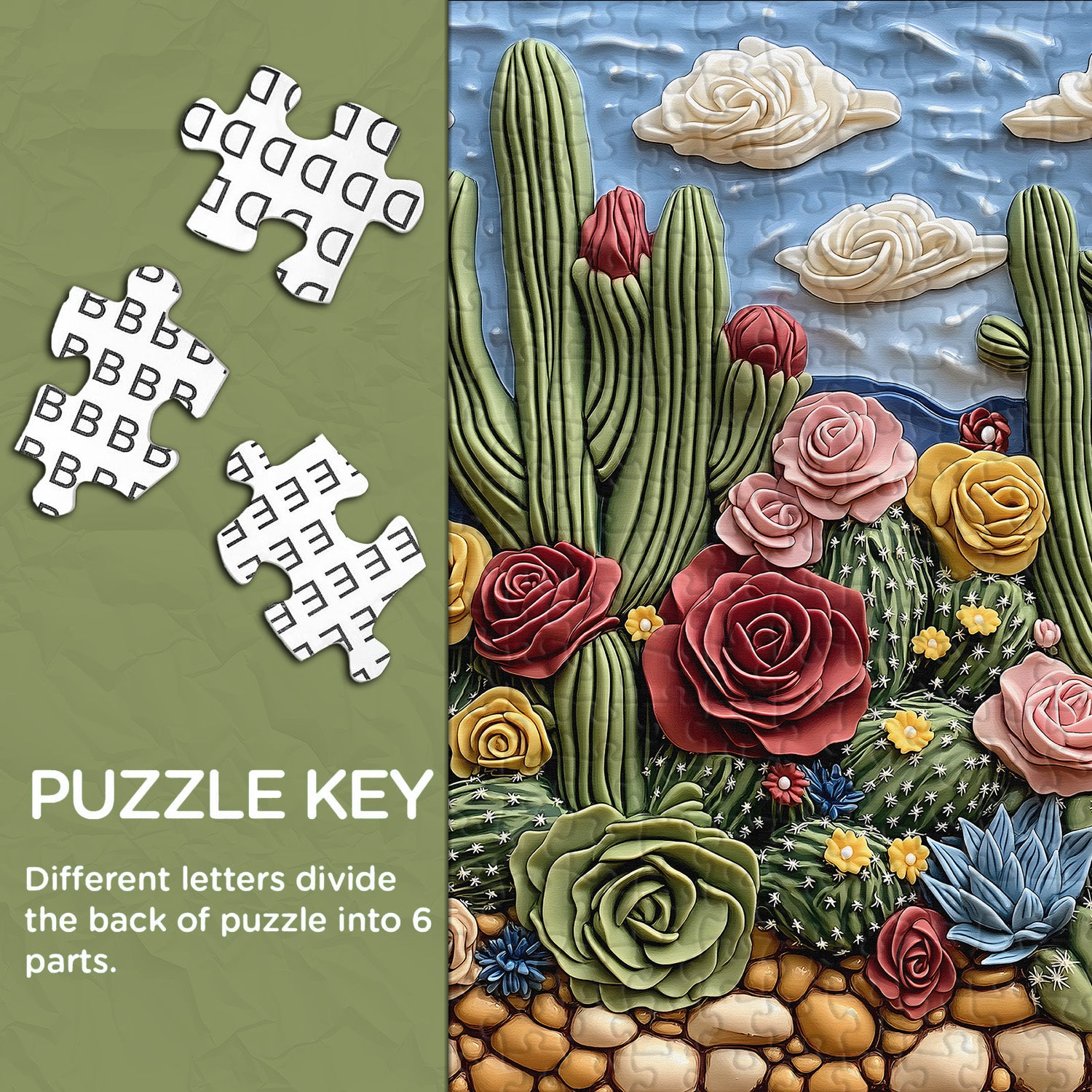 Desert sussurri puzzle puzzle 1000 pezzi