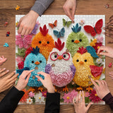 Blossom Chicks puzzle puzzle 1000 pezzi