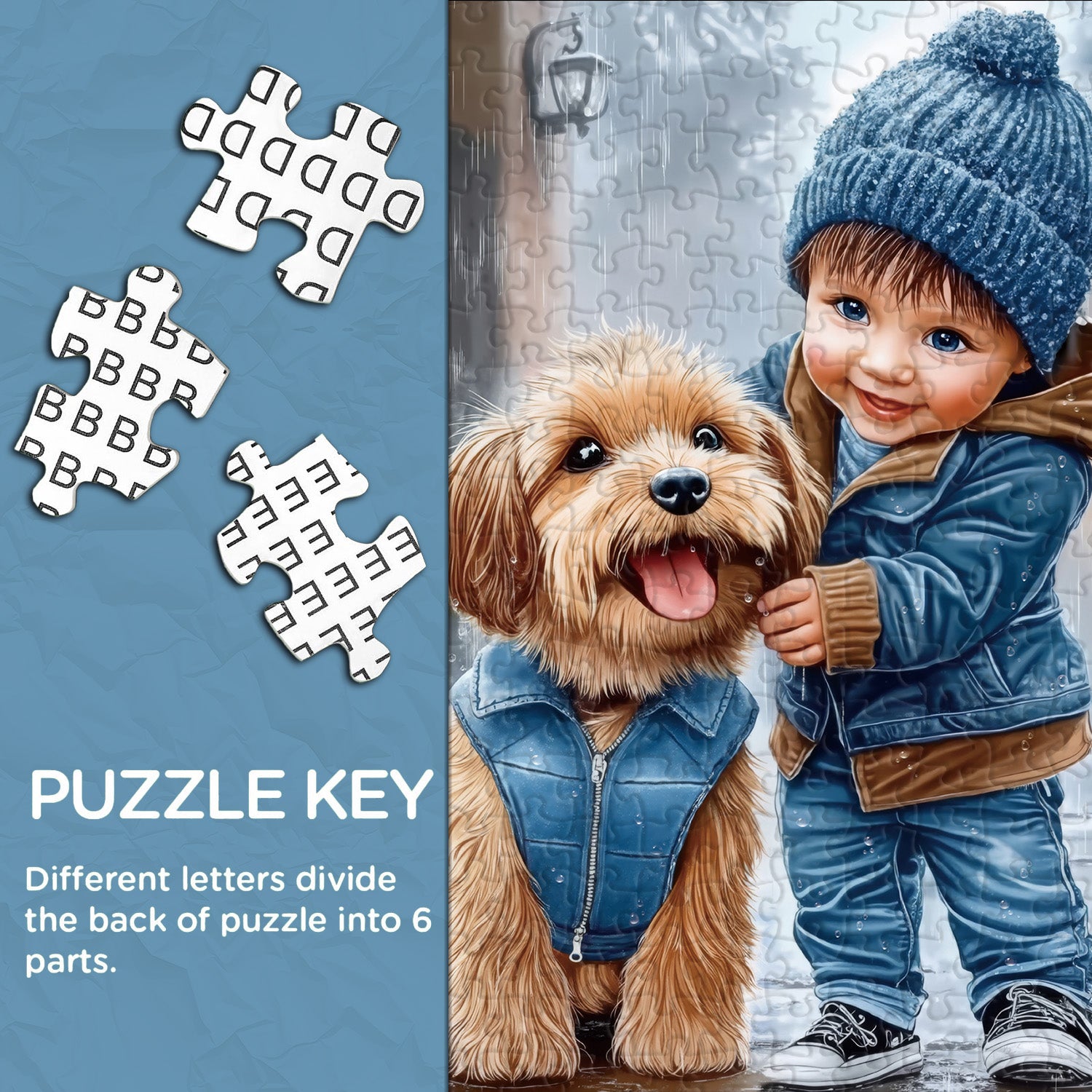 Piovini di compagni puzzle 1000 pezzi