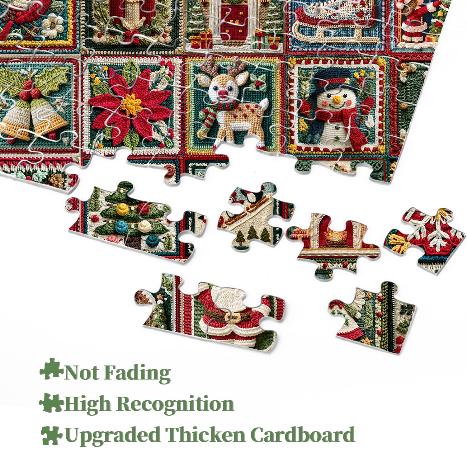 Gioioso puzzle di Natale puzzle 1000 pezzi
