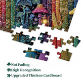 Puzzle Bibliothèque de champignons enchantés 1000 pièces