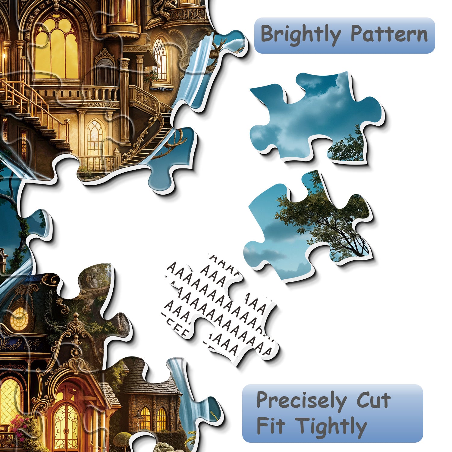 Puzzle hotel a clessino puzzle 1000 pezzi