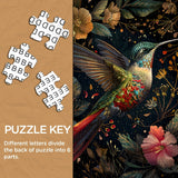 Vivid Hummingbird Jigsaw Puzzle 1000 Pieces