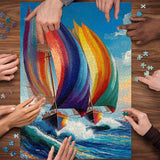 Cavalcare le onde puzzle puzzle 1000 pezzi