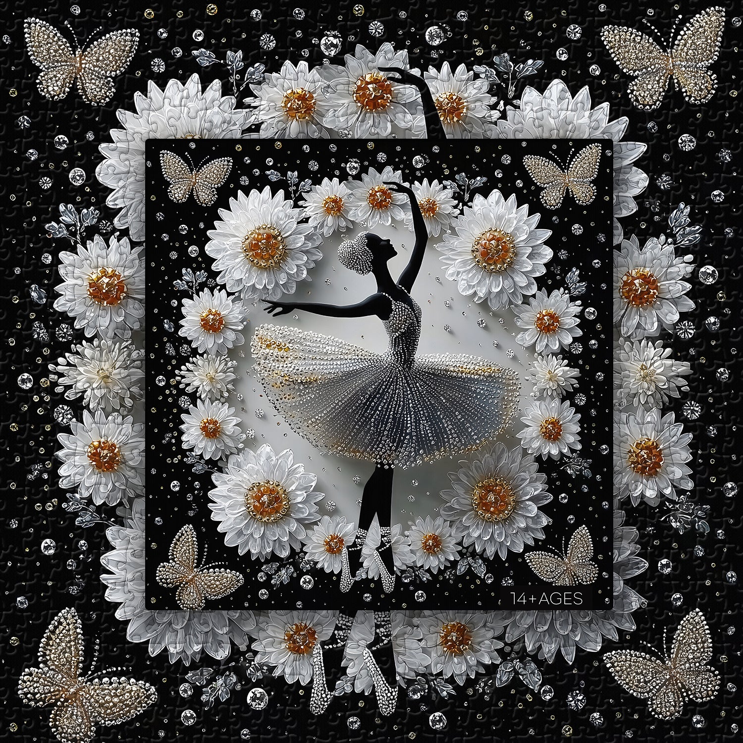 Diamond -Tänzer Puzzle 1000 Stücke