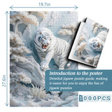 Forest Tiger Jigsaw Puzzle 1000 Pieces