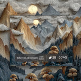 Ethereal Mountains Jigsaw Puzzle 1000 Pieces