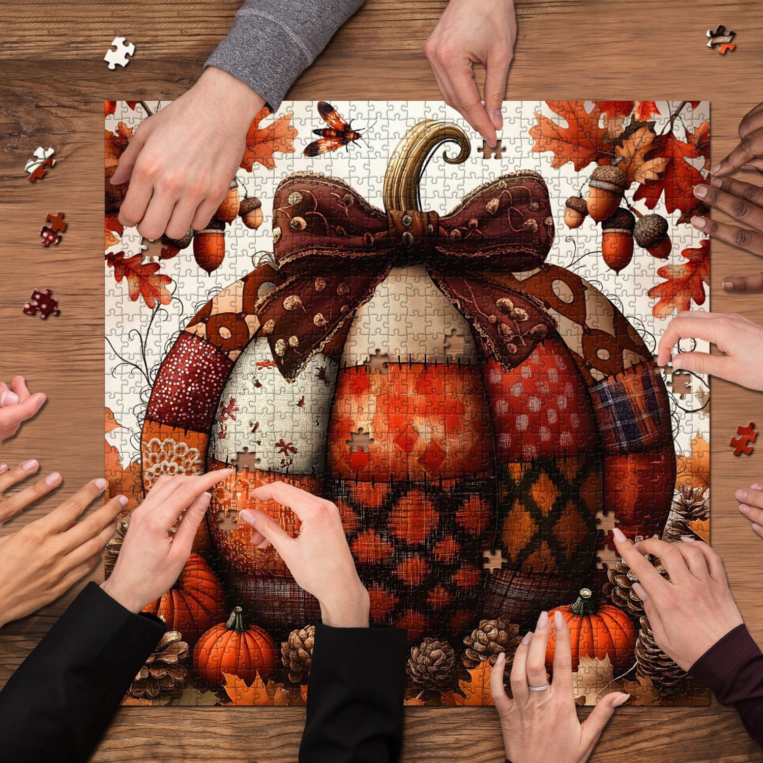 Patchwork Pumpkin puzzle puzzle 1000 pezzi