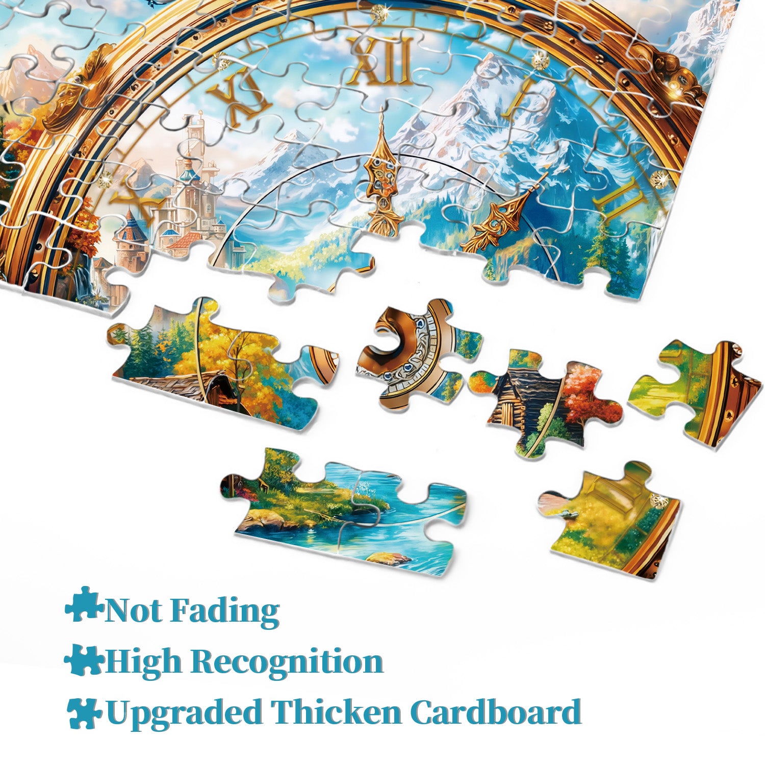 Puzzle Orologio Primavera 1000 Pezzi