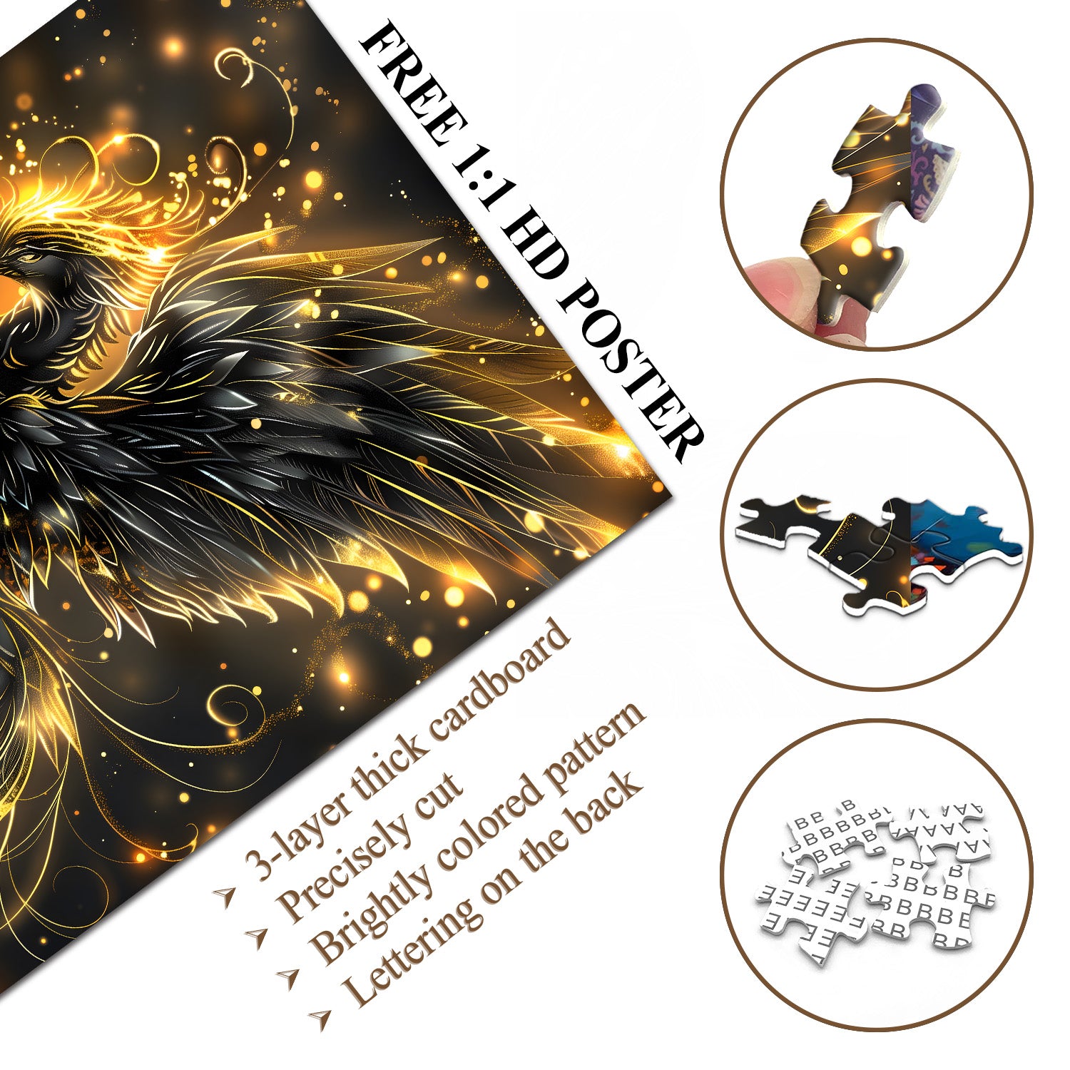 Puzzle puzzle a puzzina Golden 1000 pezzi