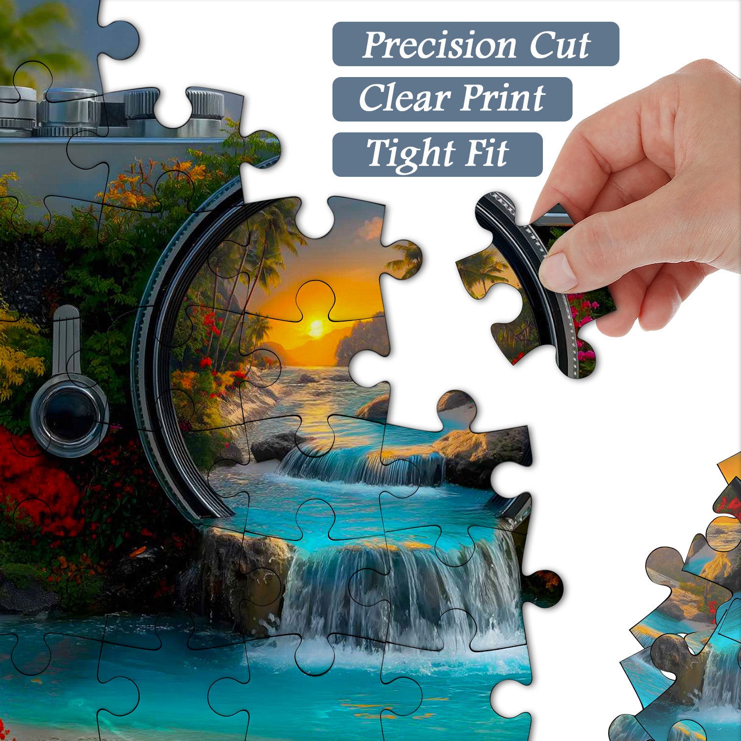 Pezzi di puzzle lenti della natura 1000 pezzi