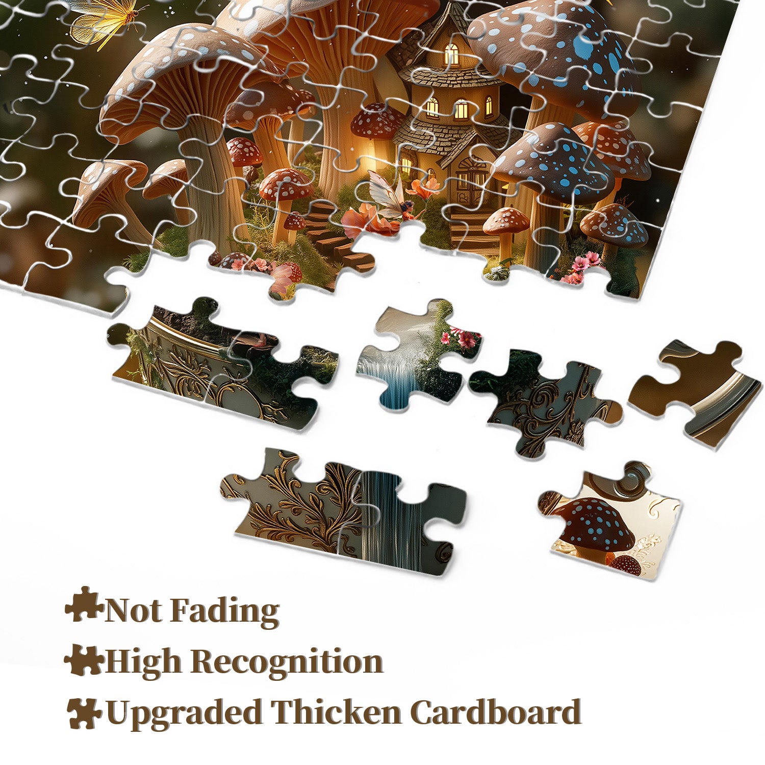 Mushroom Teacup Jigsaw Puzzle 1000 Pieces
