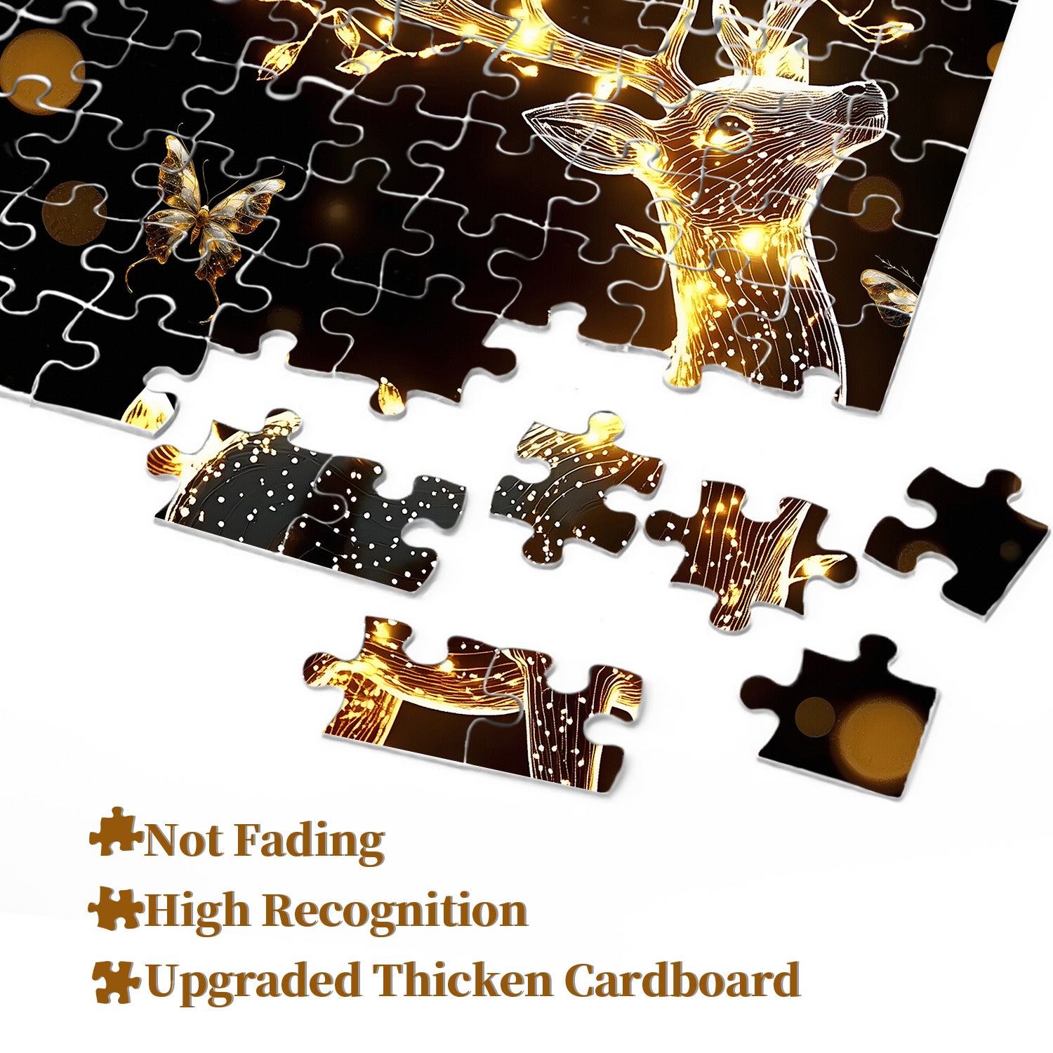 Deer of Light puzzle puzzle 1000 pezzi