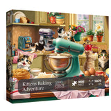 Kittens Baking Adventure puzzle puzzle 1000 pezzi