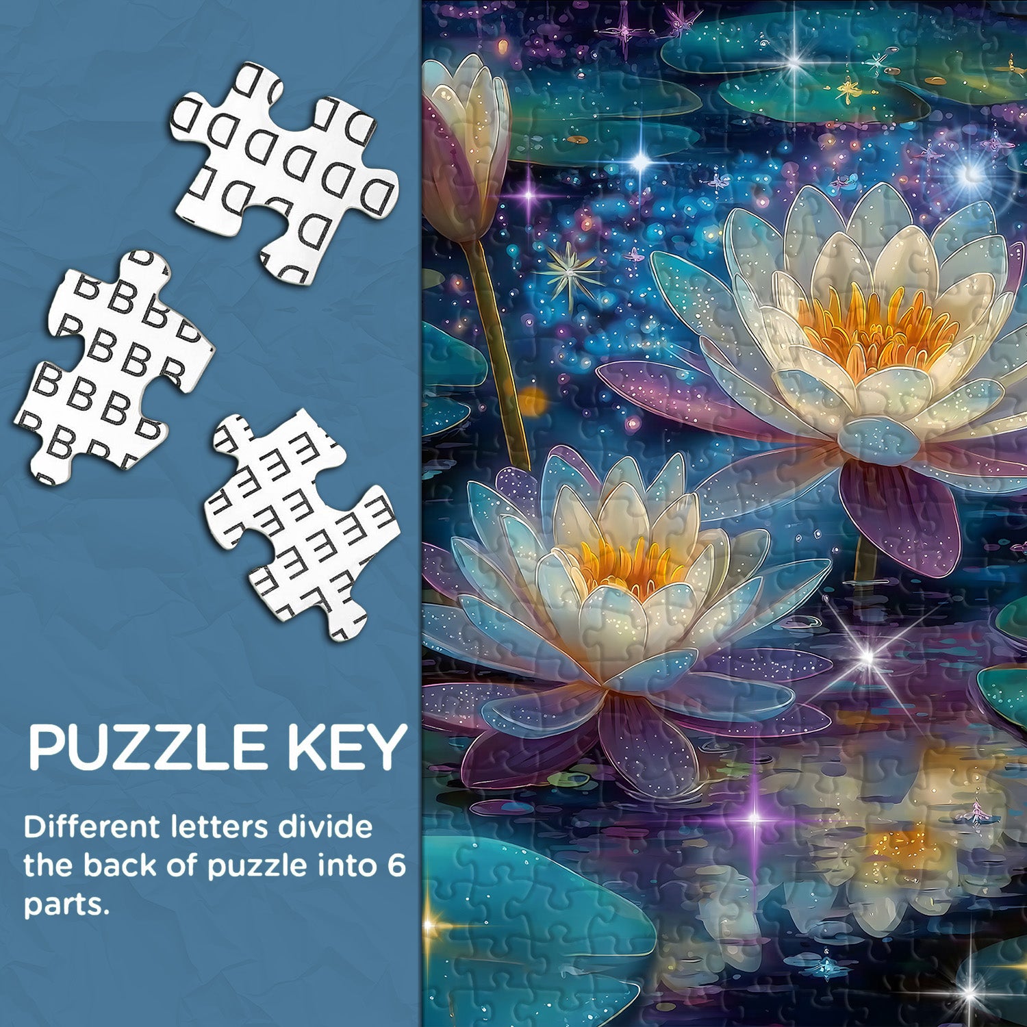 Puzzle Lotus rêveur 1000 pièces