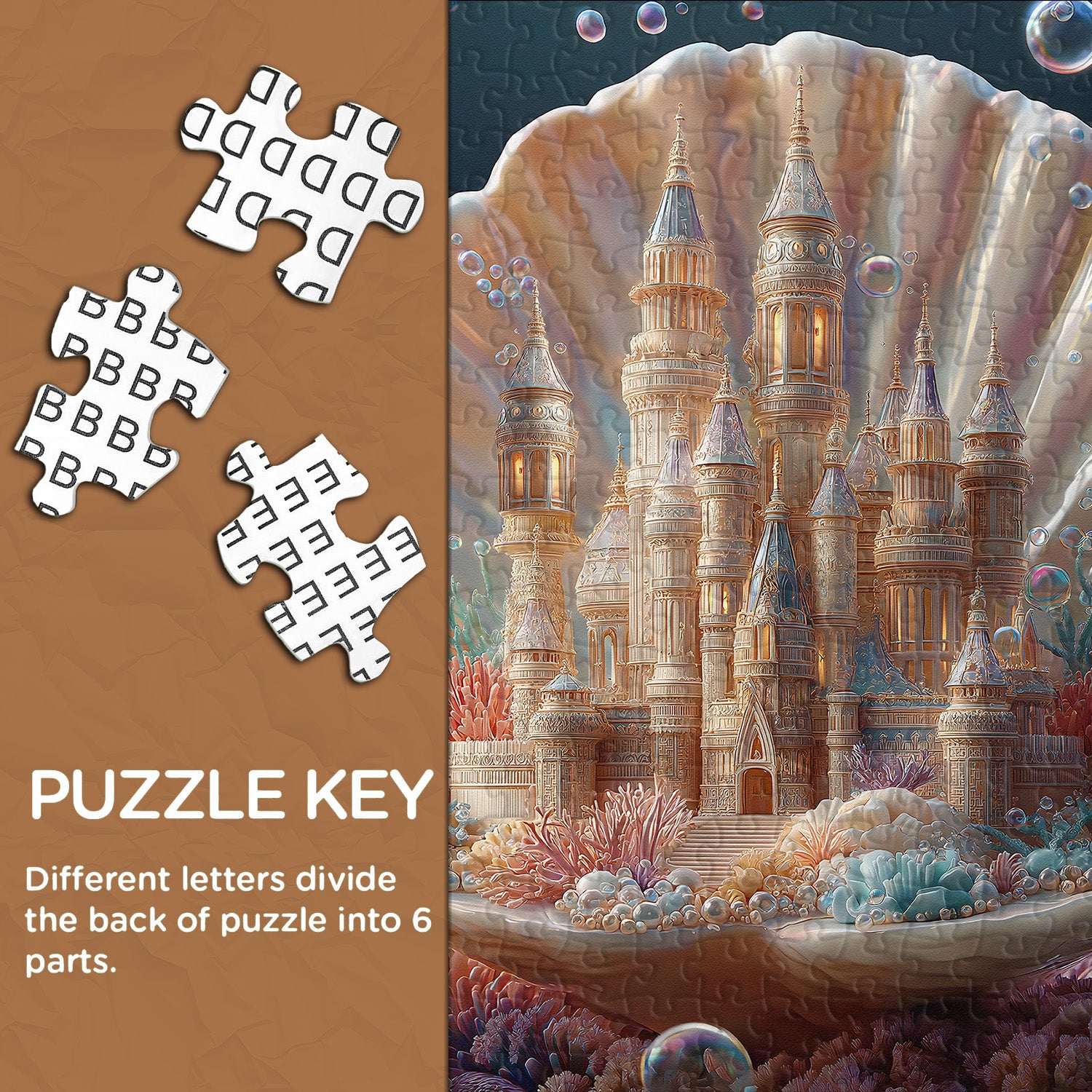 Puzzle Fantasy Shell World 1000 pezzi