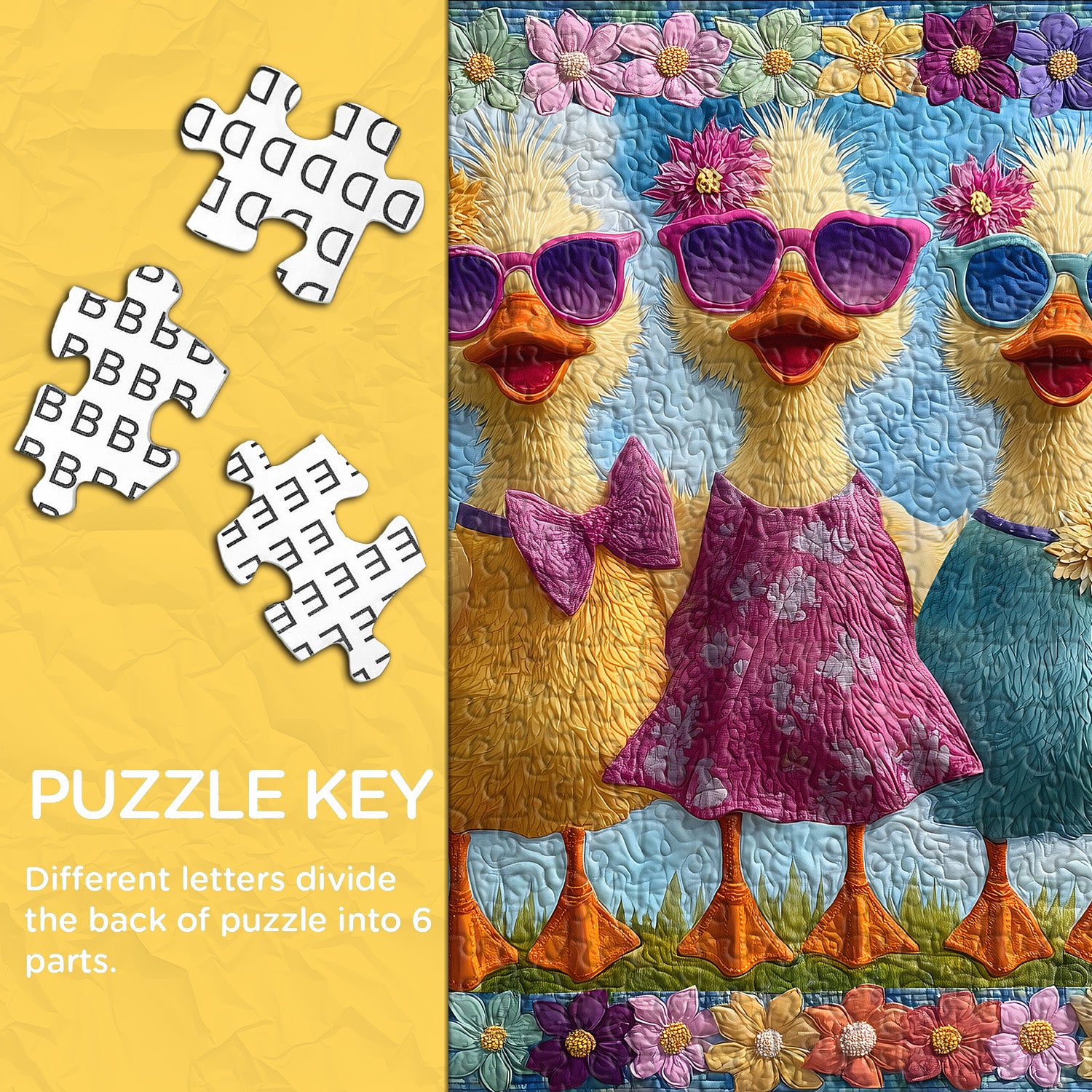 Funny Ducks Jigsaw Puzzle 1000 Pieces