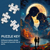 Puzzle degli amanti della luna, 1000 pezzi
