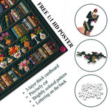 Puzzle da giardino con mensola, 1000 pezzi