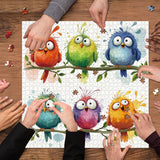 Lustige Vögel Jigsaw Puzzle 1000 Stücke