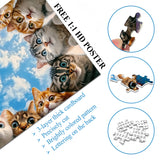 Cat Cat Watching Jigsaw Puzzle 1000 Pieces