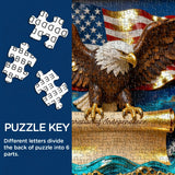 Puzzle Aigle de la Liberté 1000 pièces