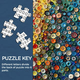 Button Treasure Puzzle Puzzle 1000 pièces
