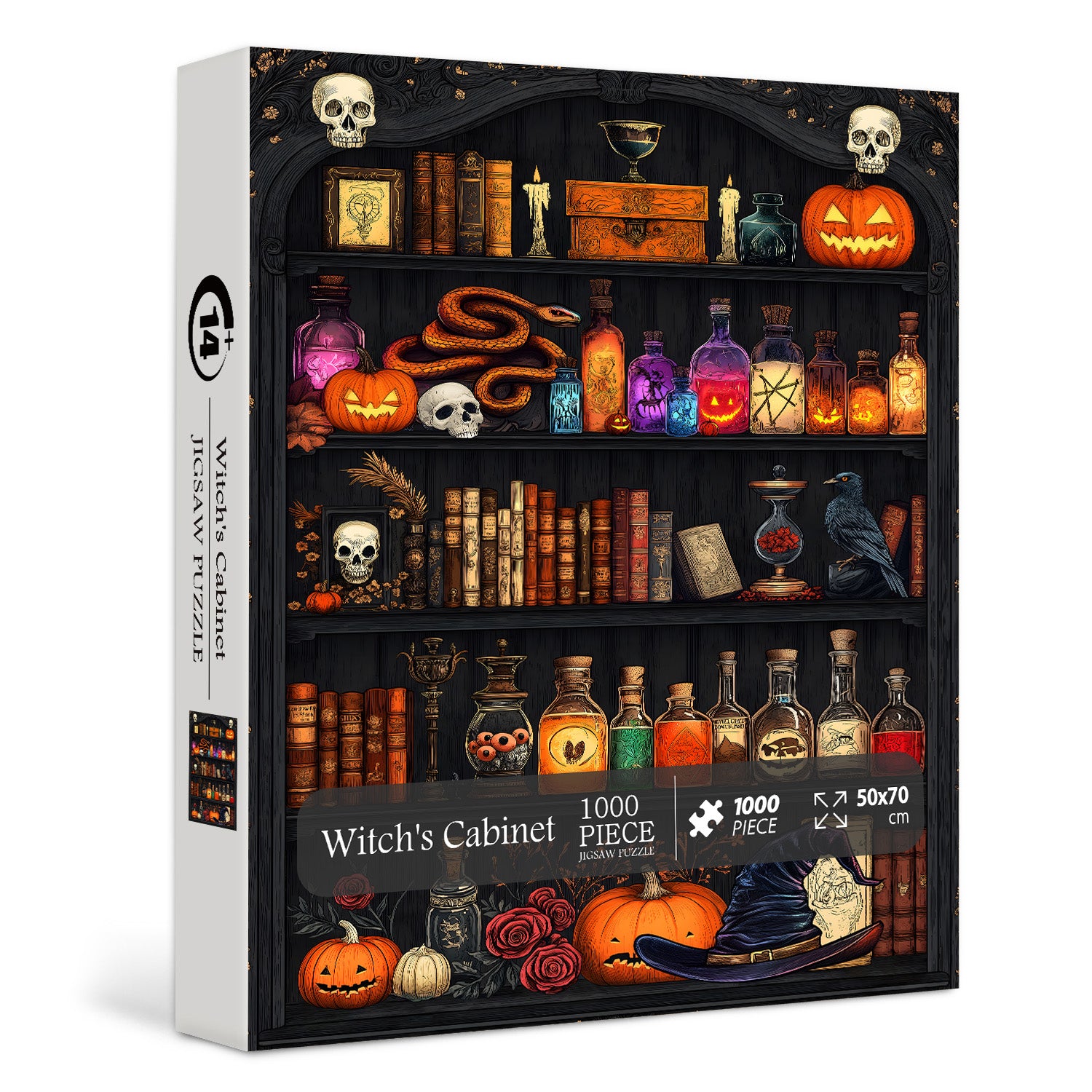 Witch's Cabinet Jigsaw Puzzle 1000 pezzi