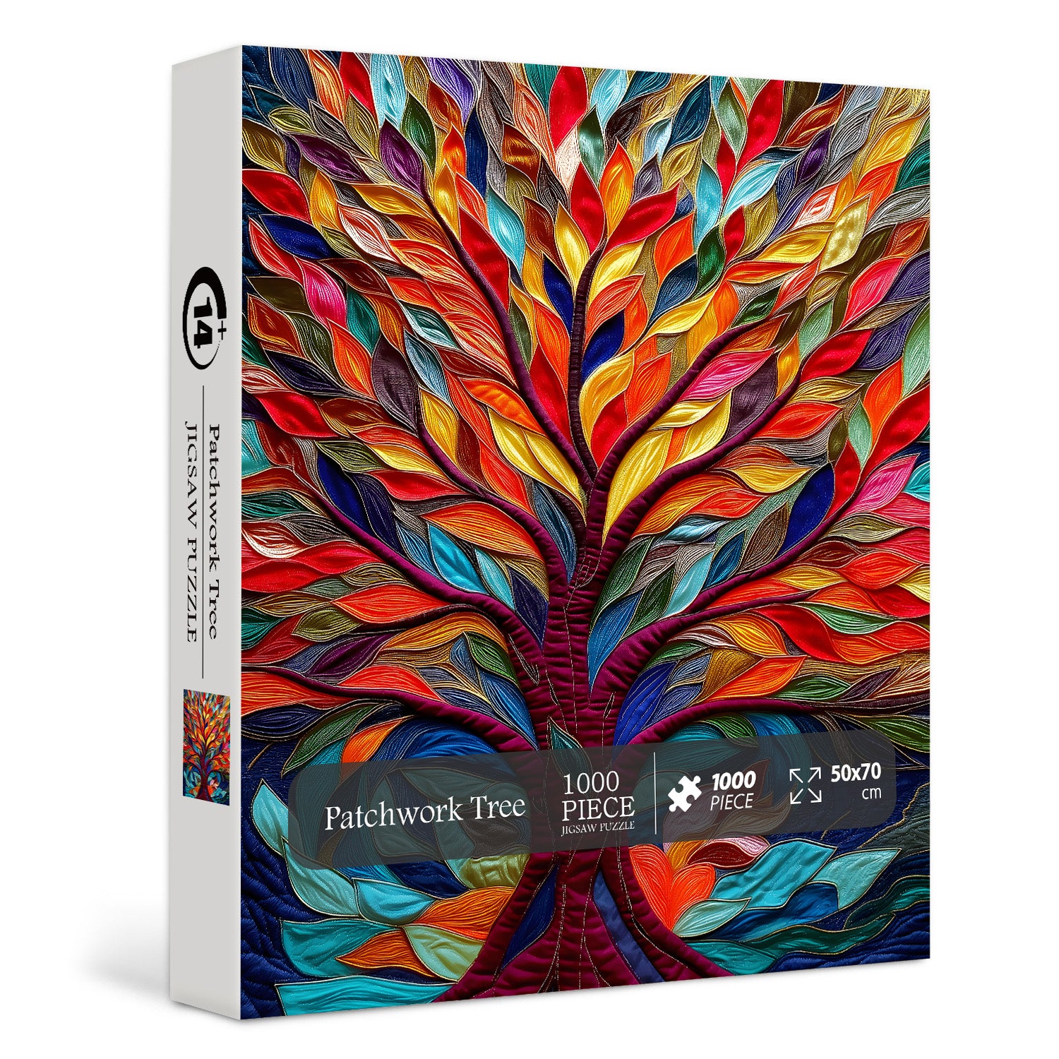 Patchwork Tree Jigsaw Puzzle 1000 Pieces
