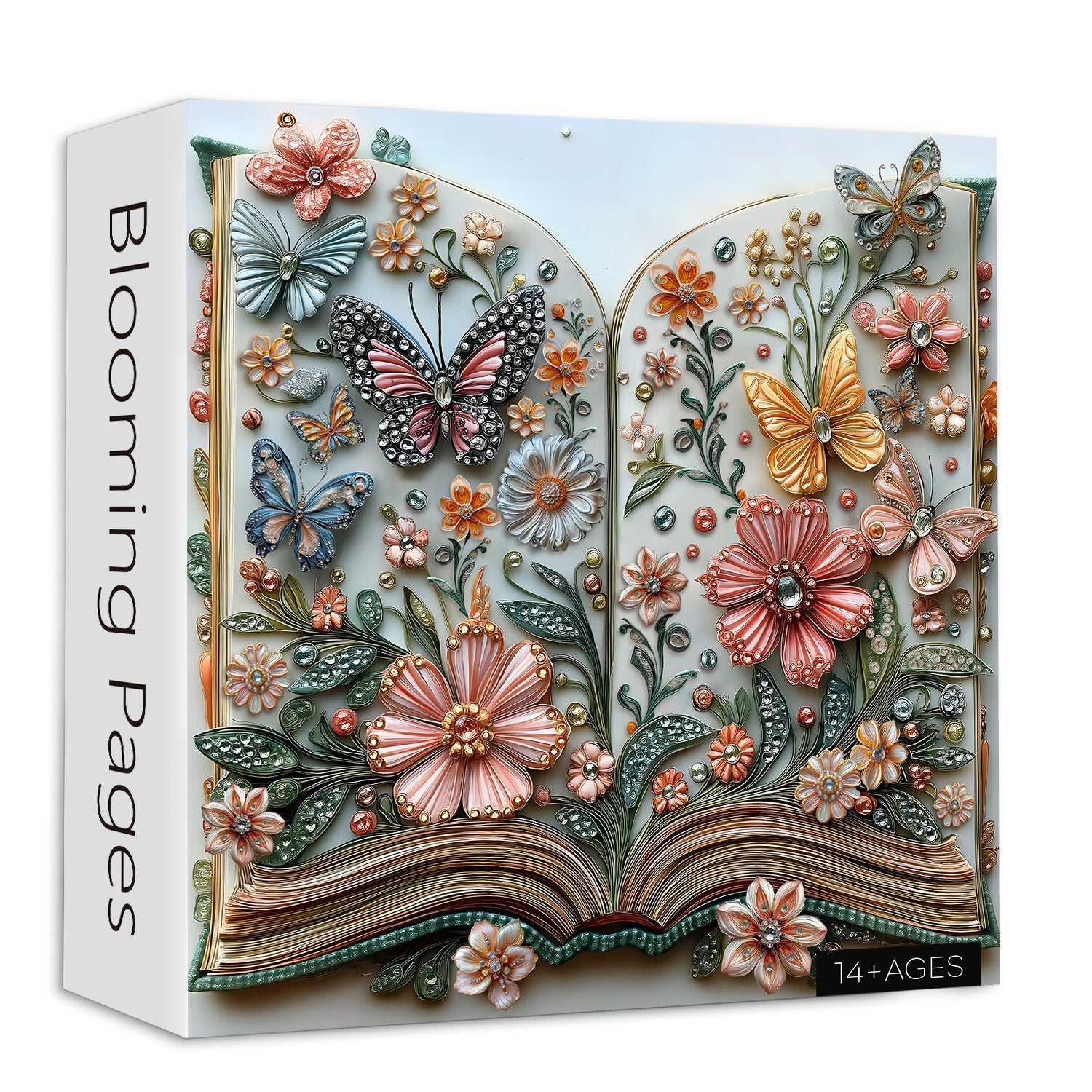 Pagine fiorite puzzle puzzle 1000 pezzi