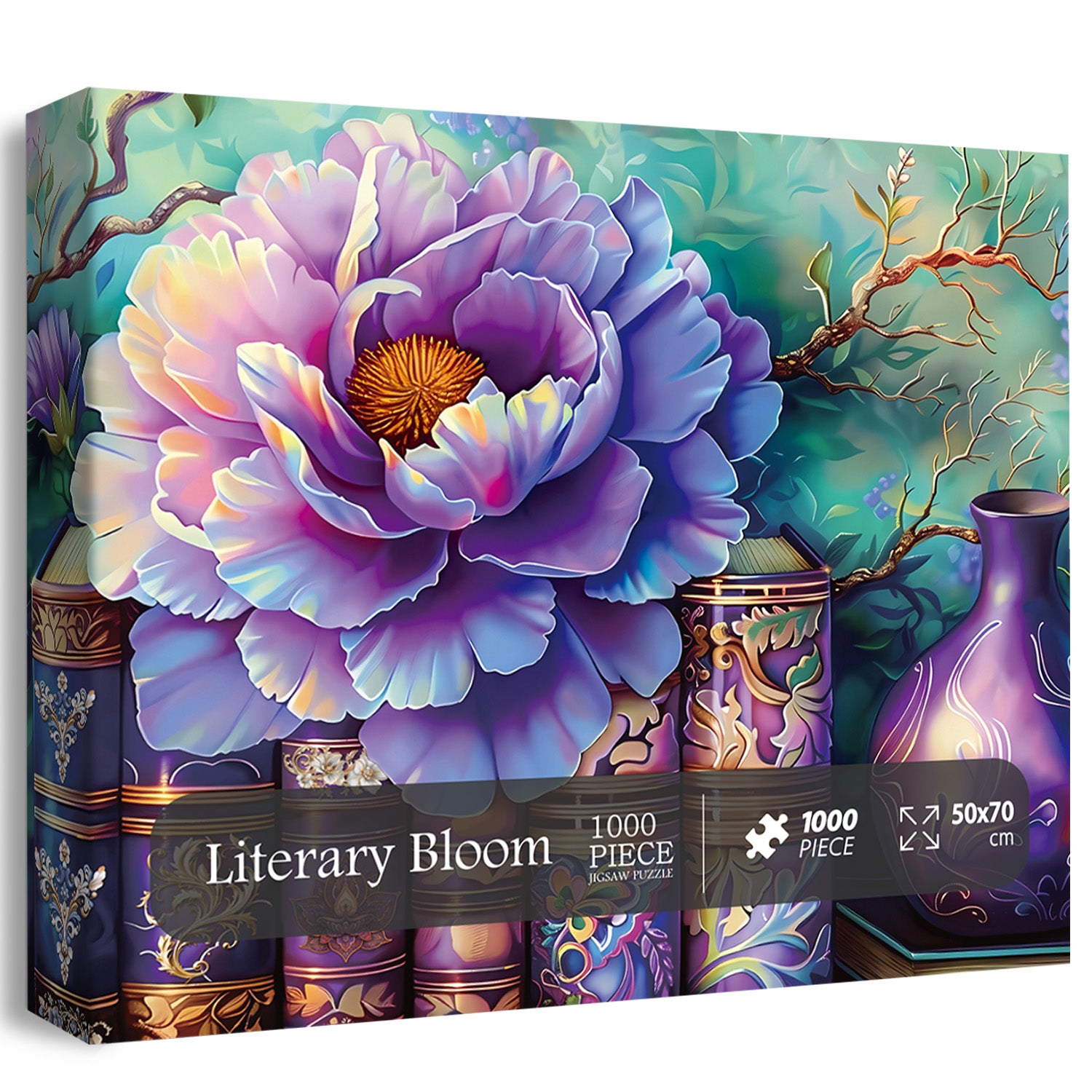 Puzzle de puzzle de floraison littéraire 1000 pièces
