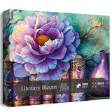 Puzzle de puzzle de floraison littéraire 1000 pièces