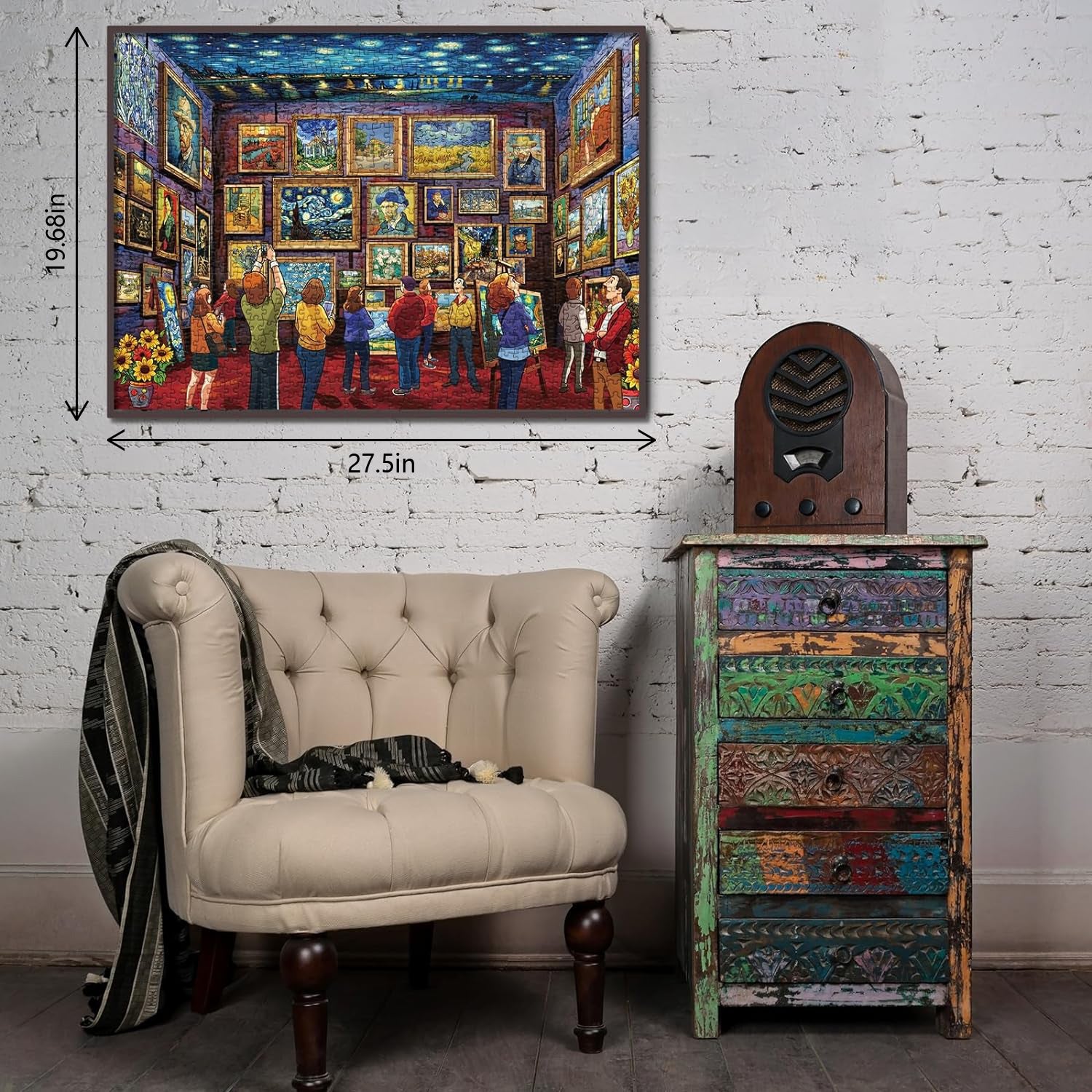 Hommage à Gogh Jigsaw Puzzle 1000 pièces