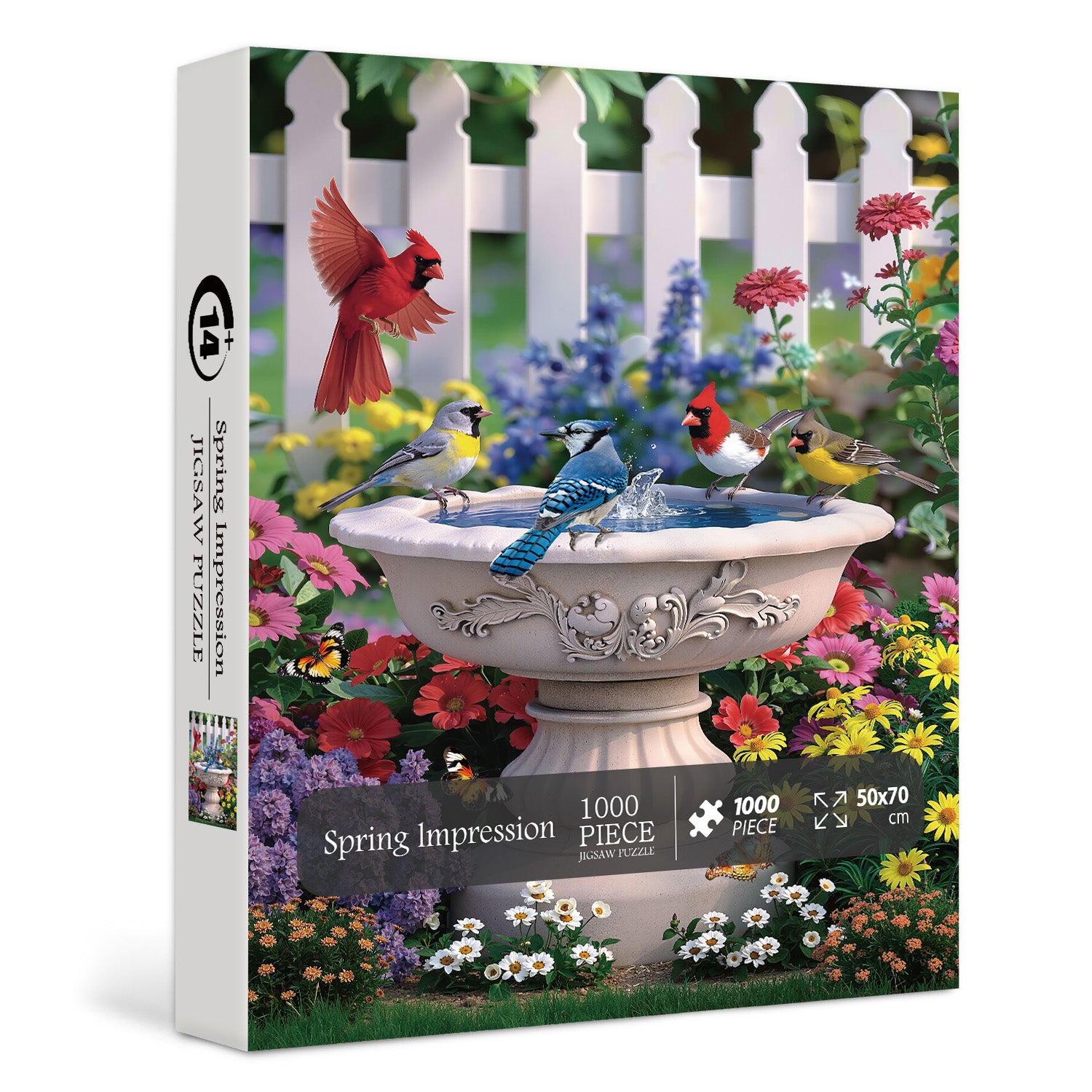 Puzzle a lmpressione a molla 1000 pezzi