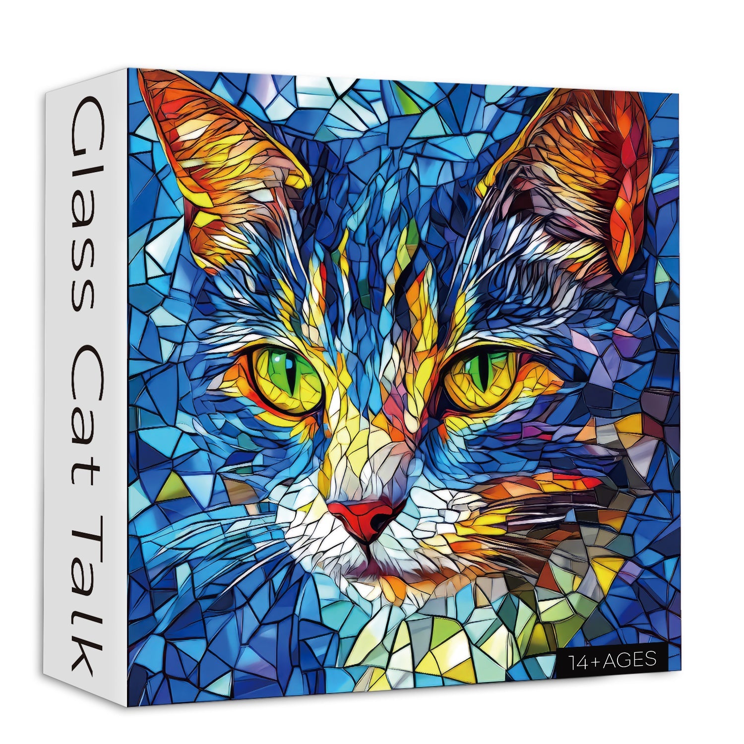 Glass Cat Talk puzzle puzzle 1000 pezzi