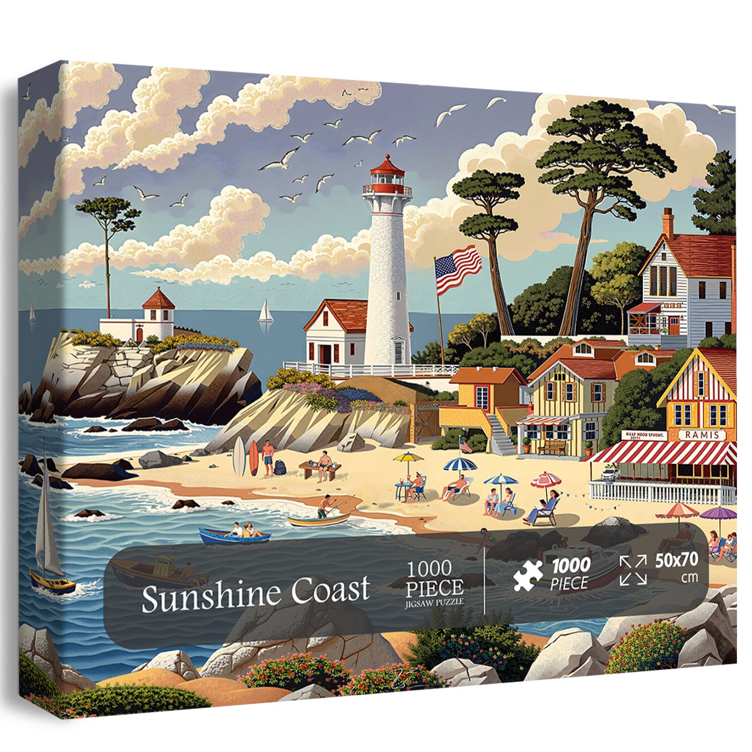 Sunshine Coast Jigsaw Puzzle 1000 pezzi