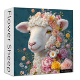 Blumenschafsüb -Puzzle 1000 Stücke