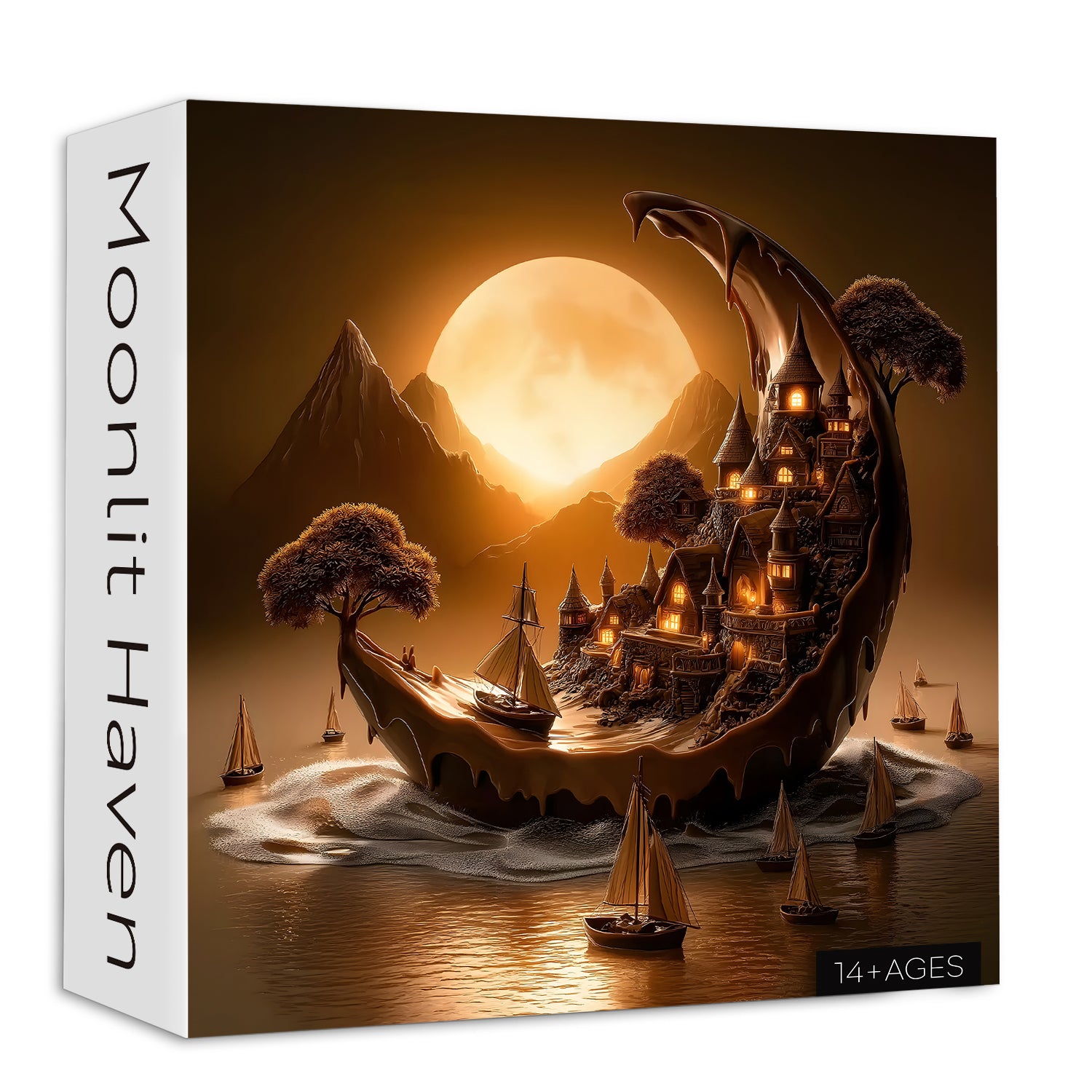 Moonlit Haven puzzle puzzle 1000 pezzi