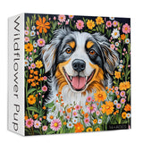 Puzzle puzzle cucciolo di fiori selvatici 1000 pezzi