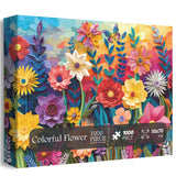 Buntes Blumenprozzel Puzzle 1000 Stücke