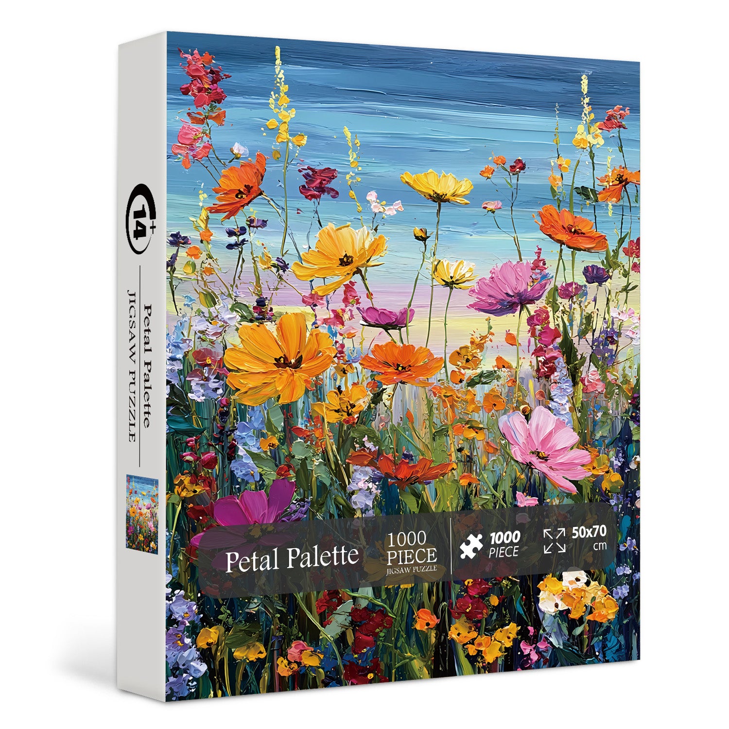 Blütenpalette Puzzle 1000 Stücke